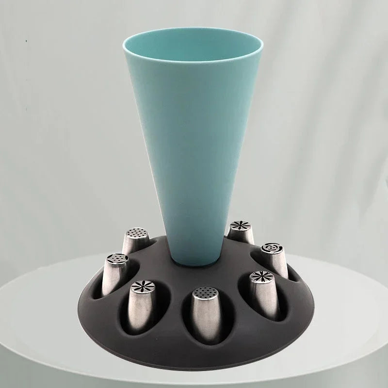 Sphere Icing Piping Nozzle Storage Rack | Pastry Tip Holder Piping Tip Holder Axl