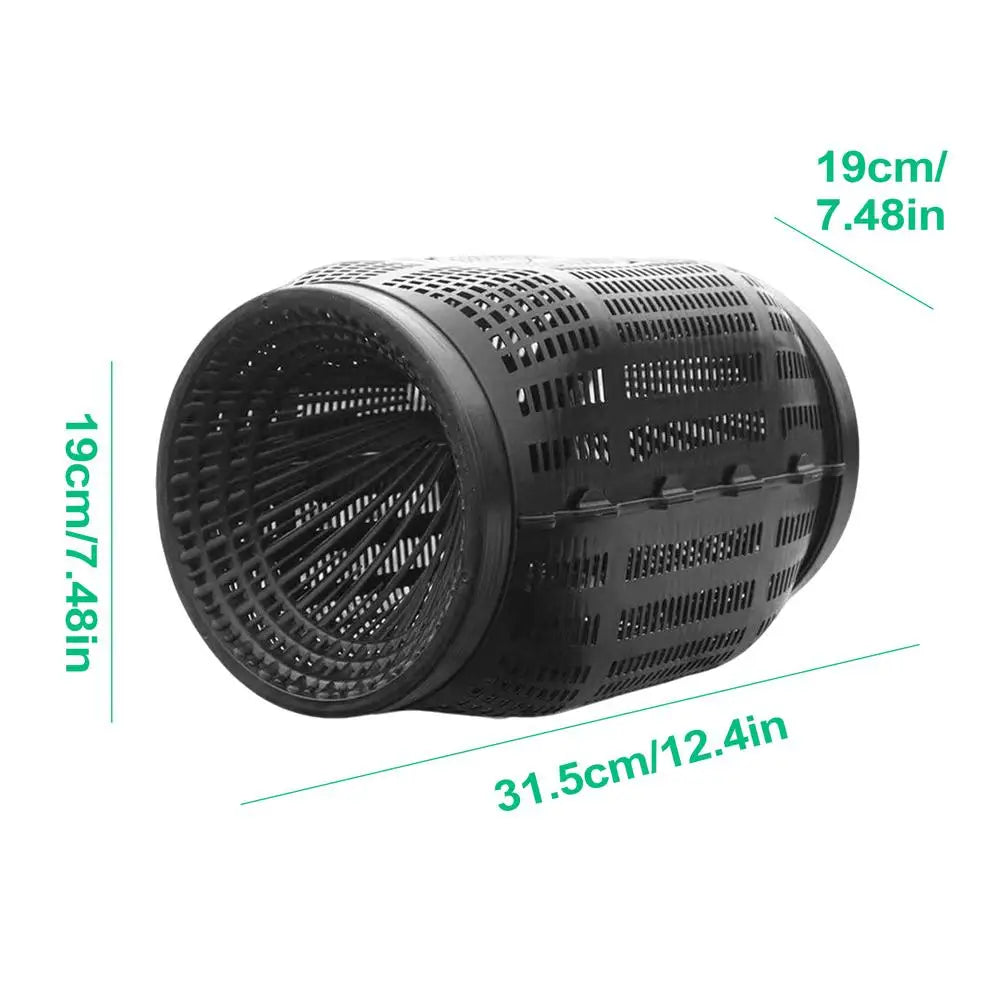 Portable Fish Trap Cage – Shrimp, Crab, Eel & Crayfish Net Fishing Trap Cage Axl 35cm