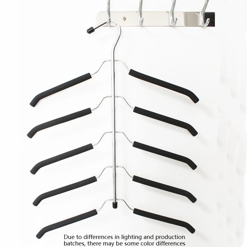 Metal Clothes Rack – Space-Saving Wardrobe & Bedroom Organizer Clothes Rack Axl black-1pcs