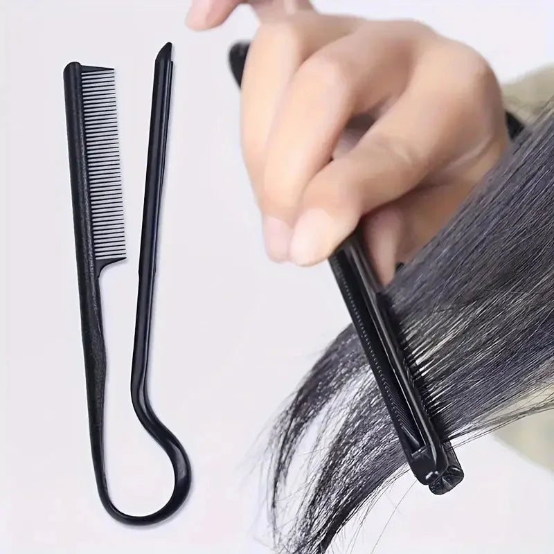 V-Shape Hair Straightening Comb – Sleek Styling Splint Tool Hair Styling Comb Axl