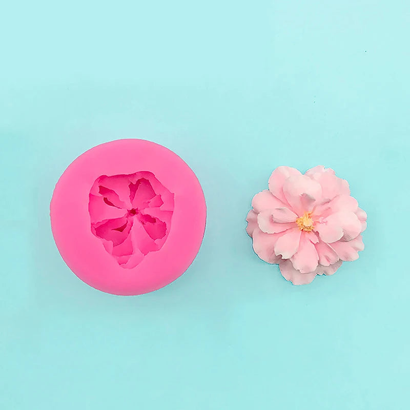 Flower Silicone Mold – Fondant, Chocolate, Soap & Resin DIY Tool Silicone Baking Mold Axl