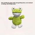 Frog Plush Dog Squeaky Toy – Chew Toy for Puppies & Small Dogs Plush Dog Toy Axl Green-1pc