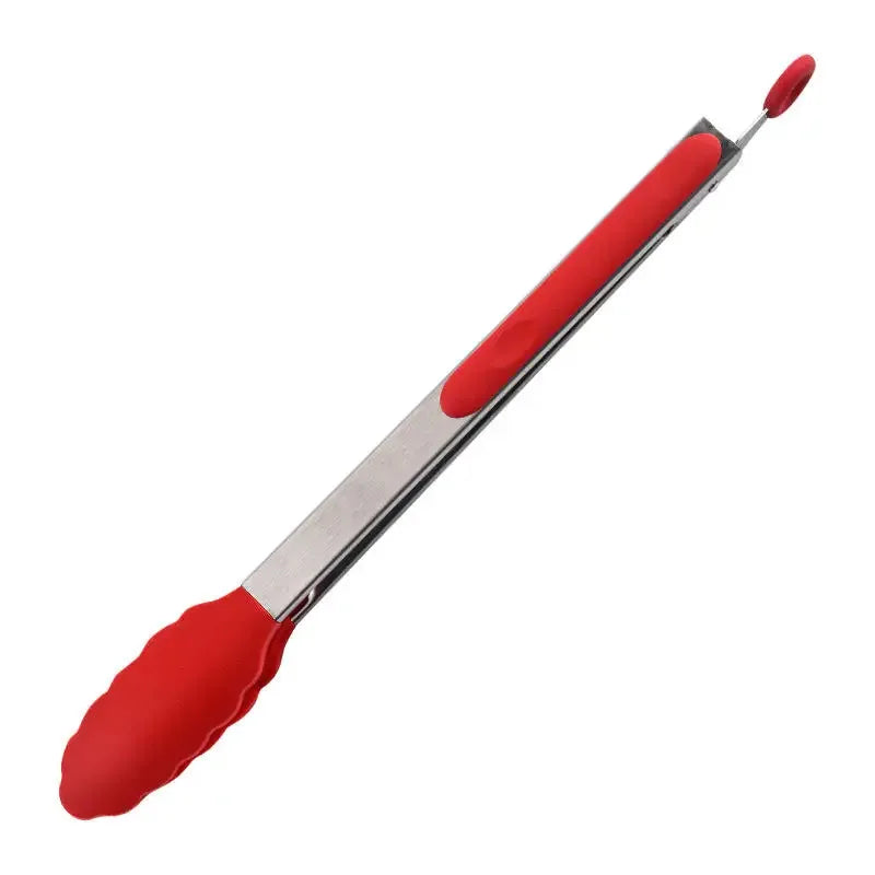 9 & 12 Inch Silicone Tip Stainless Steel Kitchen Tongs Set Kitchen Tongs Set Axl