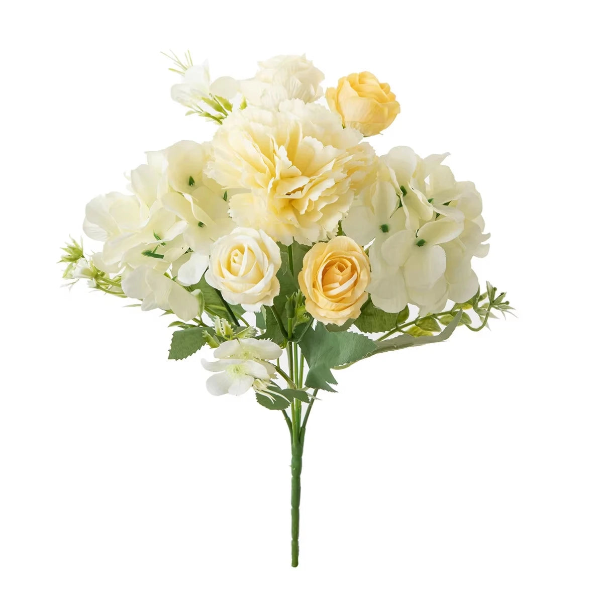 Artificial Silk Carnation Rose Bouquet – Wedding & Home Decor Artificial Flower Bouquet Axl