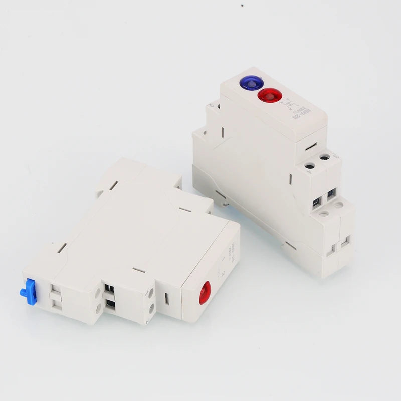 HD9 DIN Rail LED Signal Indicator Light 9mm 18mm 220V – 4 Colors LED Indicator Light Axl