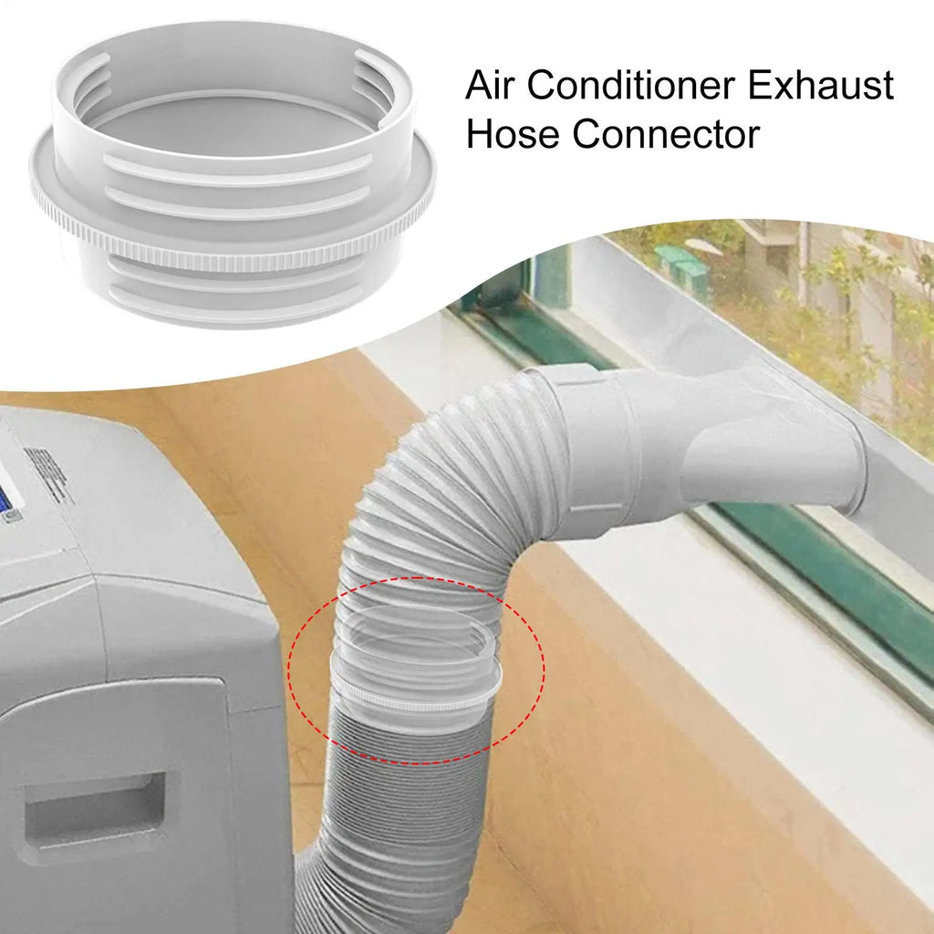 AC Exhaust Hose Connector – Universal Quick-Connect Coupler AC Hose Connector Axl