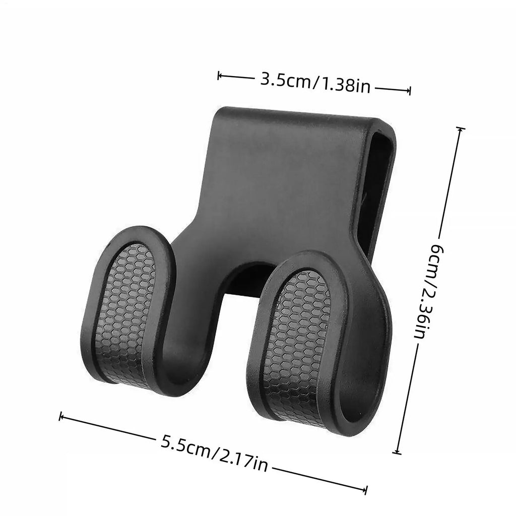 Motorcycle Helmet Hook – Dual ABS Hanger for Storage Box Motorcycle Hook Hanger Axl