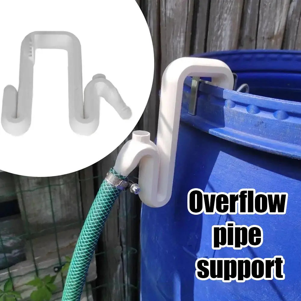Self-Priming Siphon Overflow Pipe Kit for Rainwater Buckets Siphon Overflow Kit Axl