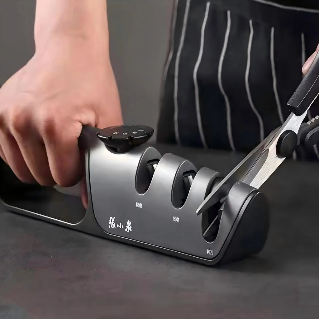 6-Stage Handheld Knife Sharpener – Coarse & Fine Sharpening Knife Sharpener Axl