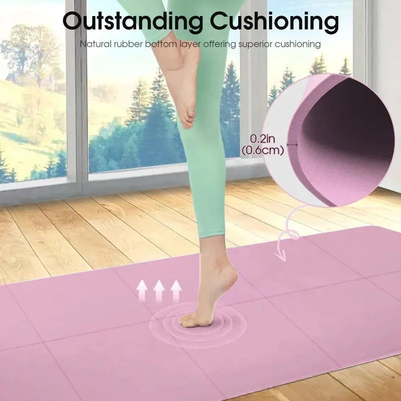 4mm Anti-Slip EVA Yoga Mat – Portable Pilates & Gym Mat Yoga Mat Axl