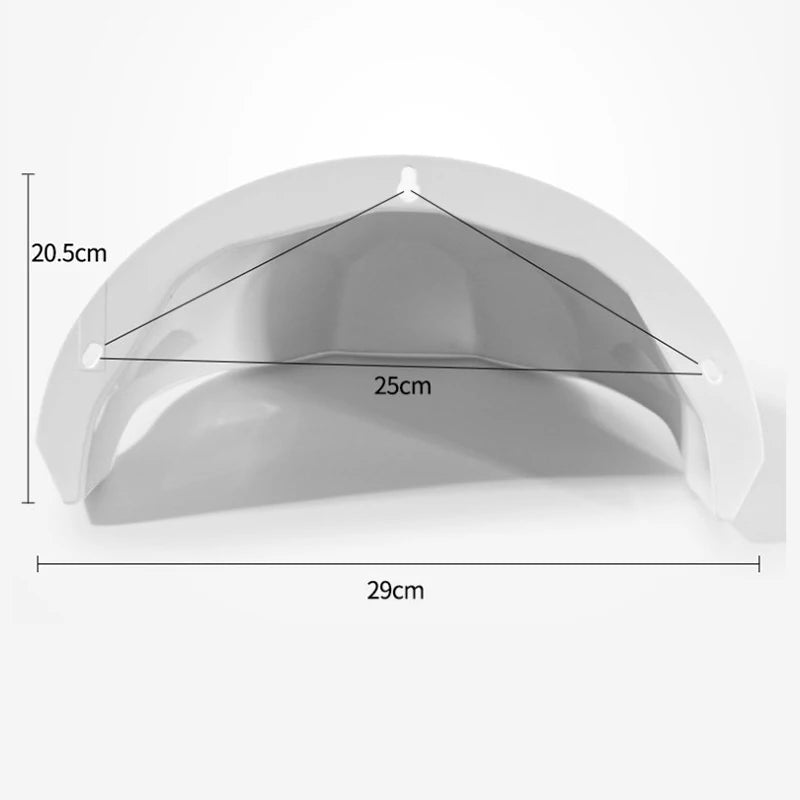Waterproof CCTV Dome Camera Rain Cover – ABS Protection Case Camera Protection Cover Axl