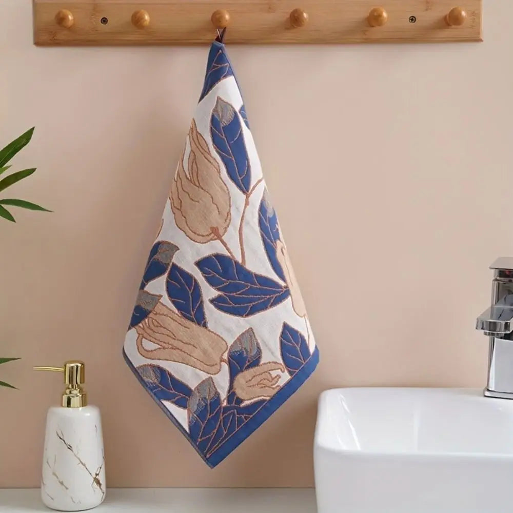4-Layer Cotton Gauze Kitchen Towel – Quick Dry Hand Towel 34x40cm Kitchen Hand Towel Axl