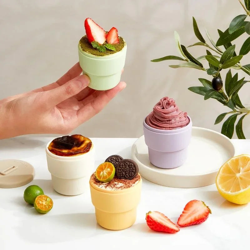 DIY Ice Cream Mold Cup – Food Grade Homemade Ice Pop Maker Ice Cream Mold Axl