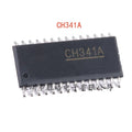 CH341A USB Bus Adapter IC SOP-28 Chip – 6-Pack | NioCen Integrated Circuit Chip Axl Default Title