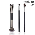 U-Shaped Dual Head Nose Contour Brush Set | Sculpting Tool Makeup Brush Set Axl A4