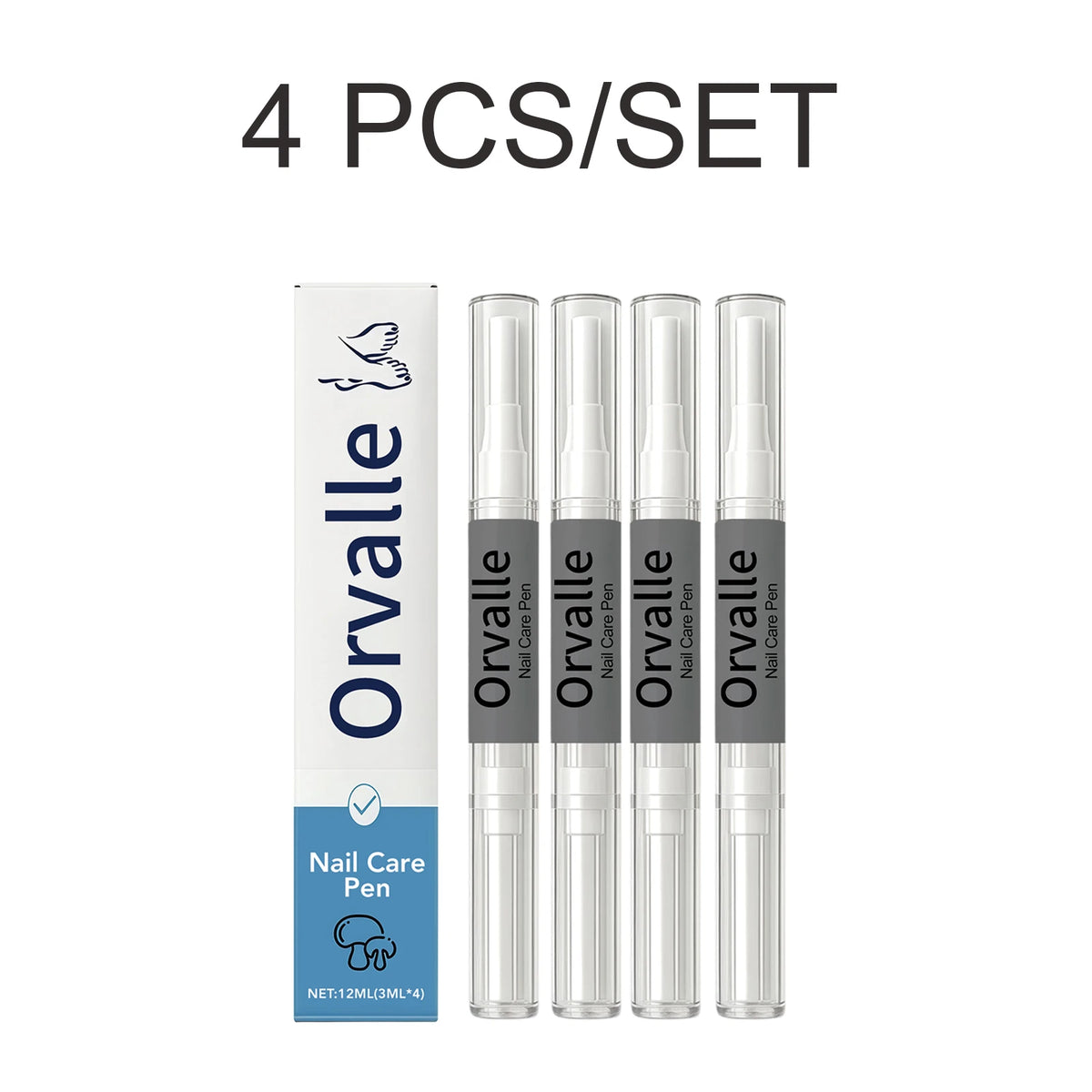 4-Pack Nail Care Pen – Moisturizing Cuticle & Nail Treatment Nail Treatment Pen Axl 4 PCS