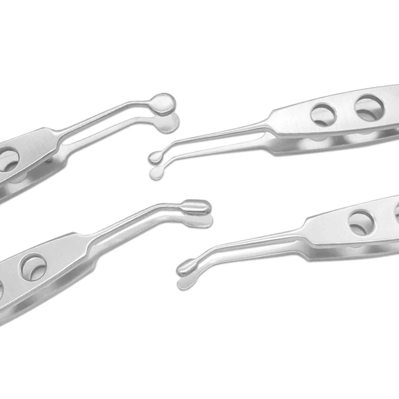 Meibomian Gland Forceps – Stainless Steel Eyelid Massage Tool Eyelid Massage Forceps Axl
