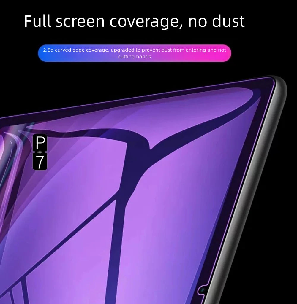 2-Pack Blue Light Tempered Glass Screen Protector Lenovo 11" Tablet Screen Protector Axl