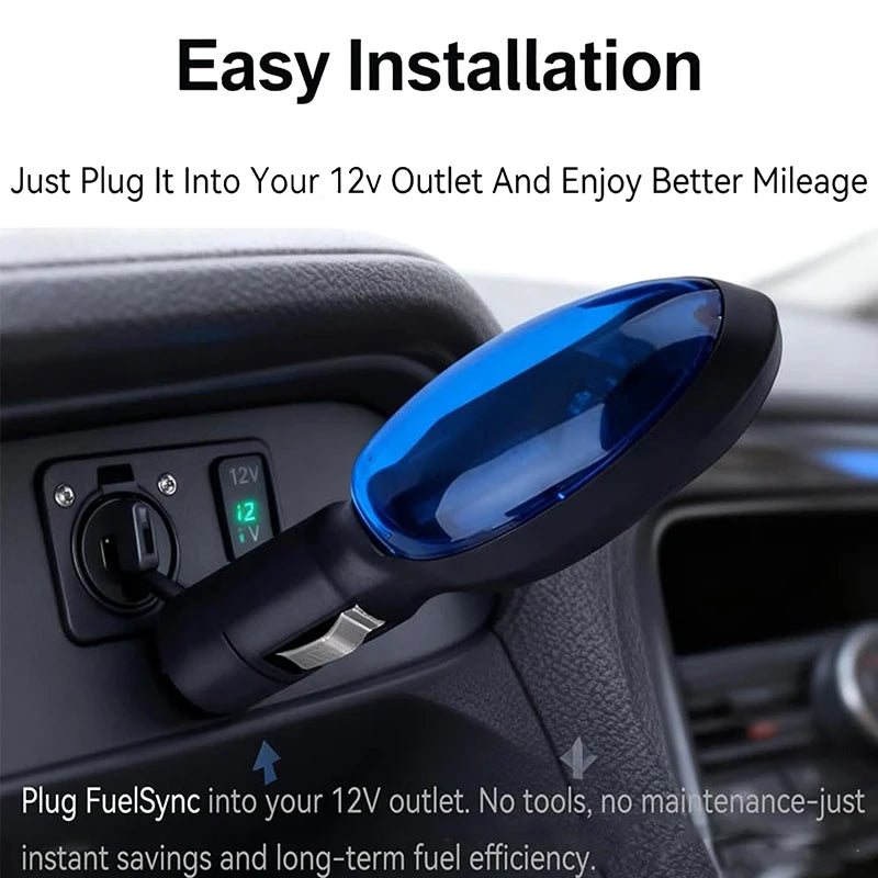 12V Car Fuel Saver Plug – Voltage Stabilizer & Eco Accessory Car Fuel Saver Axl