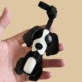 Beagle Dog Charm Keychain – PU Leather Adjustable Strap Dog Charm Keychain Axl Brown -1pc