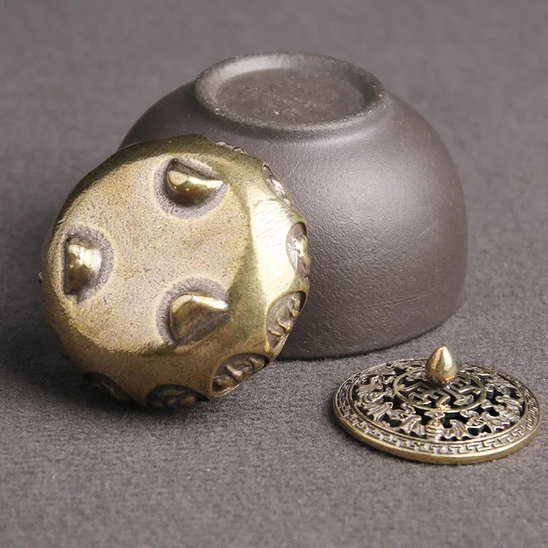 Chinese Zodiac Brass Incense Burner – Antique Bronze Censer Incense Burner Axl