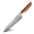 Grandsharp 8" Kiritsuke Knife – 67-Layer Damascus Steel AUS-10 Damascus Chef Knife Axl Standard Pack