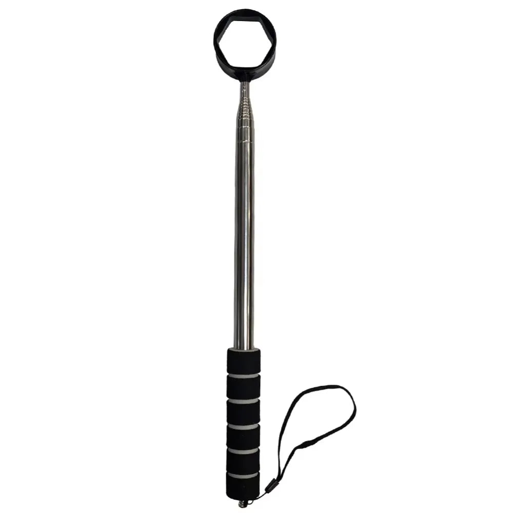 Extendable Telescopic Golf Ball Retriever | Non-Slip Handle Golf Ball Retriever Axl Black