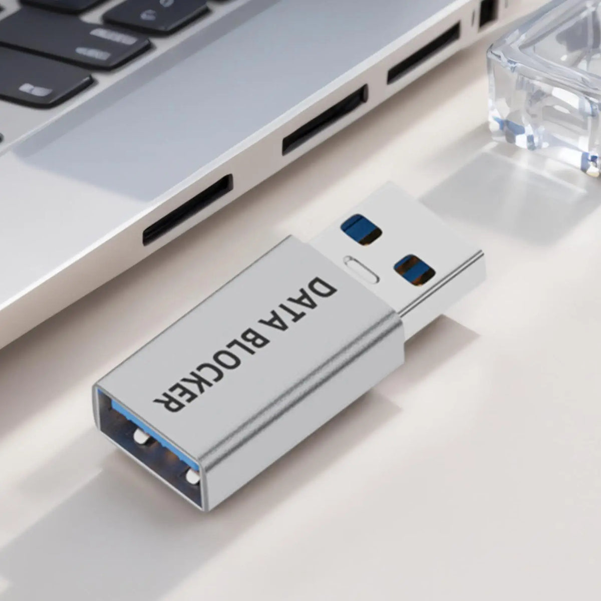 USB Data Blocker Adapter – Secure Charging Protector USB Security Adapter Axl