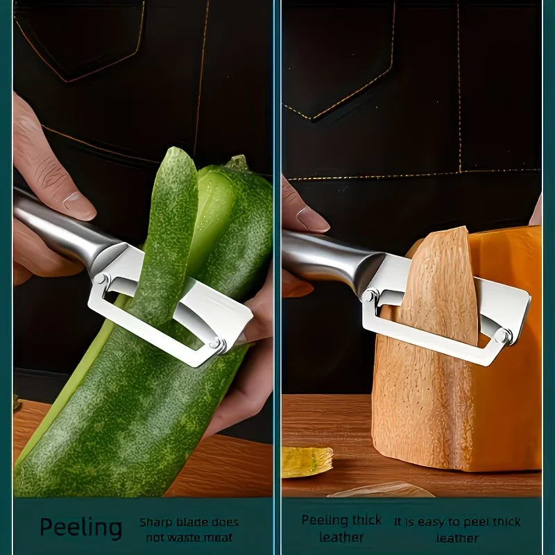 Stainless Steel Multi-Function Vegetable & Fruit Peeler Vegetable Peeler Axl