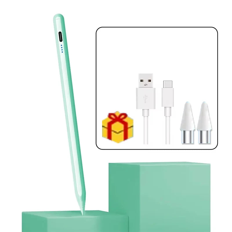 P+7 Universal Active Stylus Pen for iPad, Android & iOS Active Stylus Pen Axl green