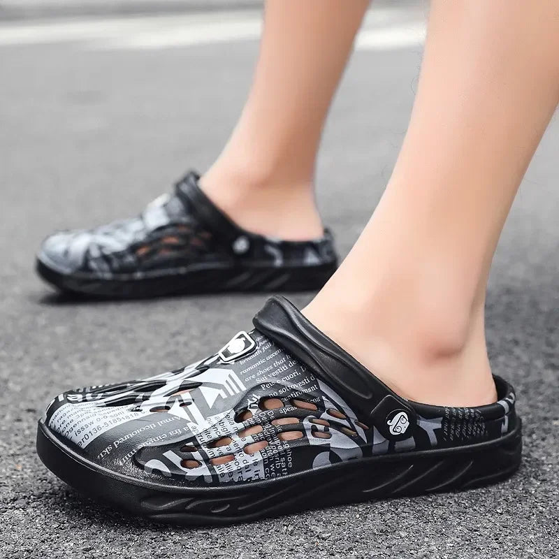 Men's Slip-On Clogs – Breathable Casual Garden Sandals Men's Clogs Sandals Axl