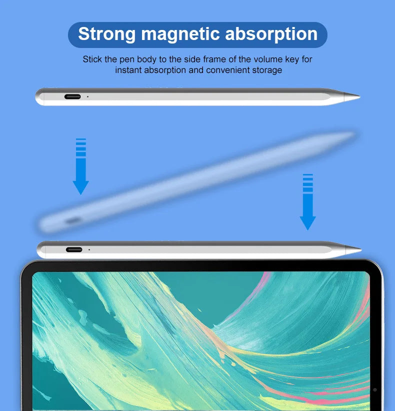 iPad Stylus Pen – Palm Rejection, Tilt & Magnetic 2018–2026 iPad Stylus Pen Axl