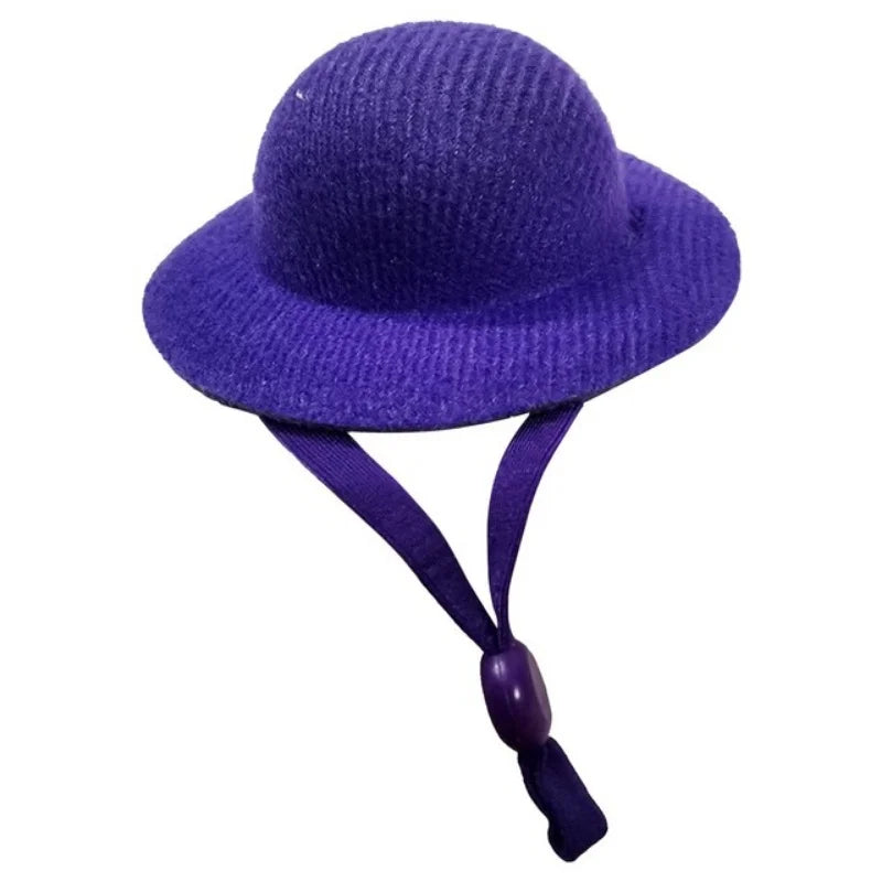 Chicken Hat for Hens & Small Pets – Adjustable Costume Top Hat Pet Costume Hat Axl PURPLE