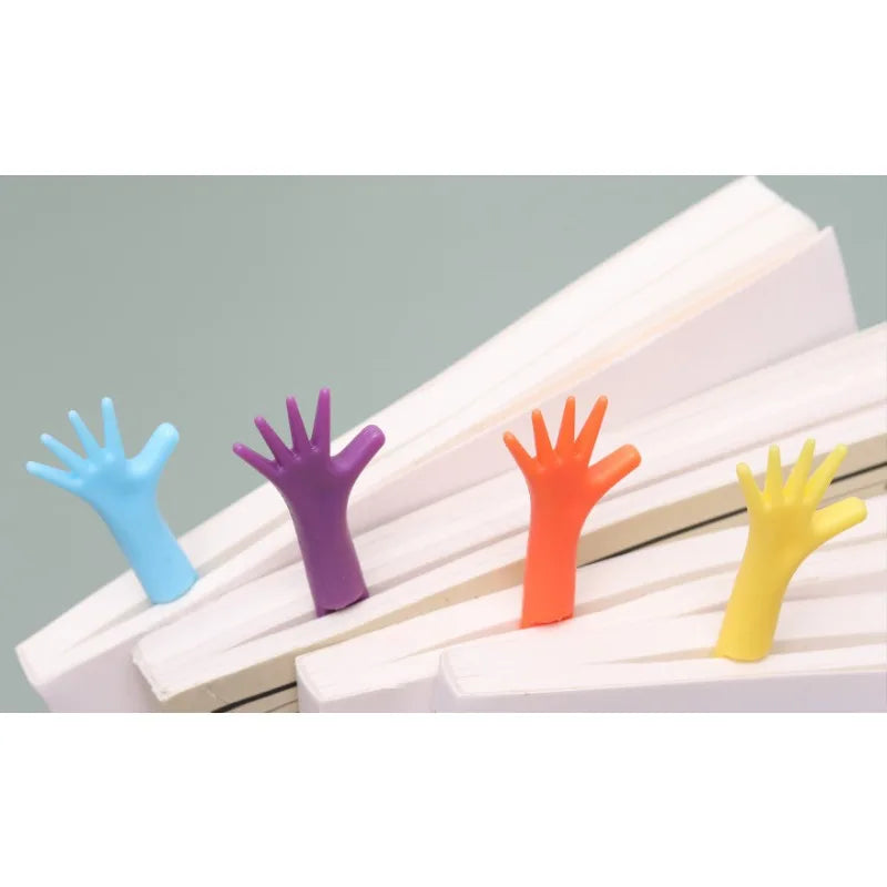 4-Color Kids Plastic Bookmarks Set – Page Markers & Gift Kids Bookmark Set Axl