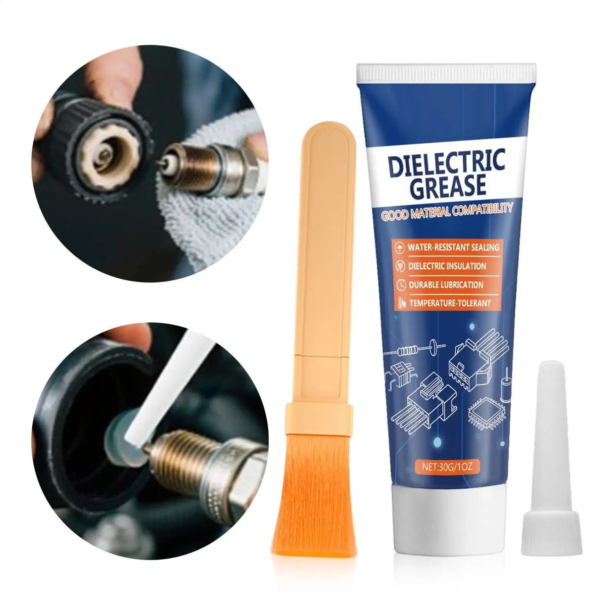 Marine Waterproof Dielectric Grease – Auto, Truck, RV & Boat Dielectric Grease Axl