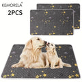 KEMORELA 2-Pack Reusable Dog Training Mats – Washable Pet Pads Pet Training Mat Axl 2PCS 150X100cm