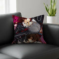 Anime Vampire Knight Linen Cushion Cover | 6 Sizes Decorative Cushion Cover Axl White3 30X30cm