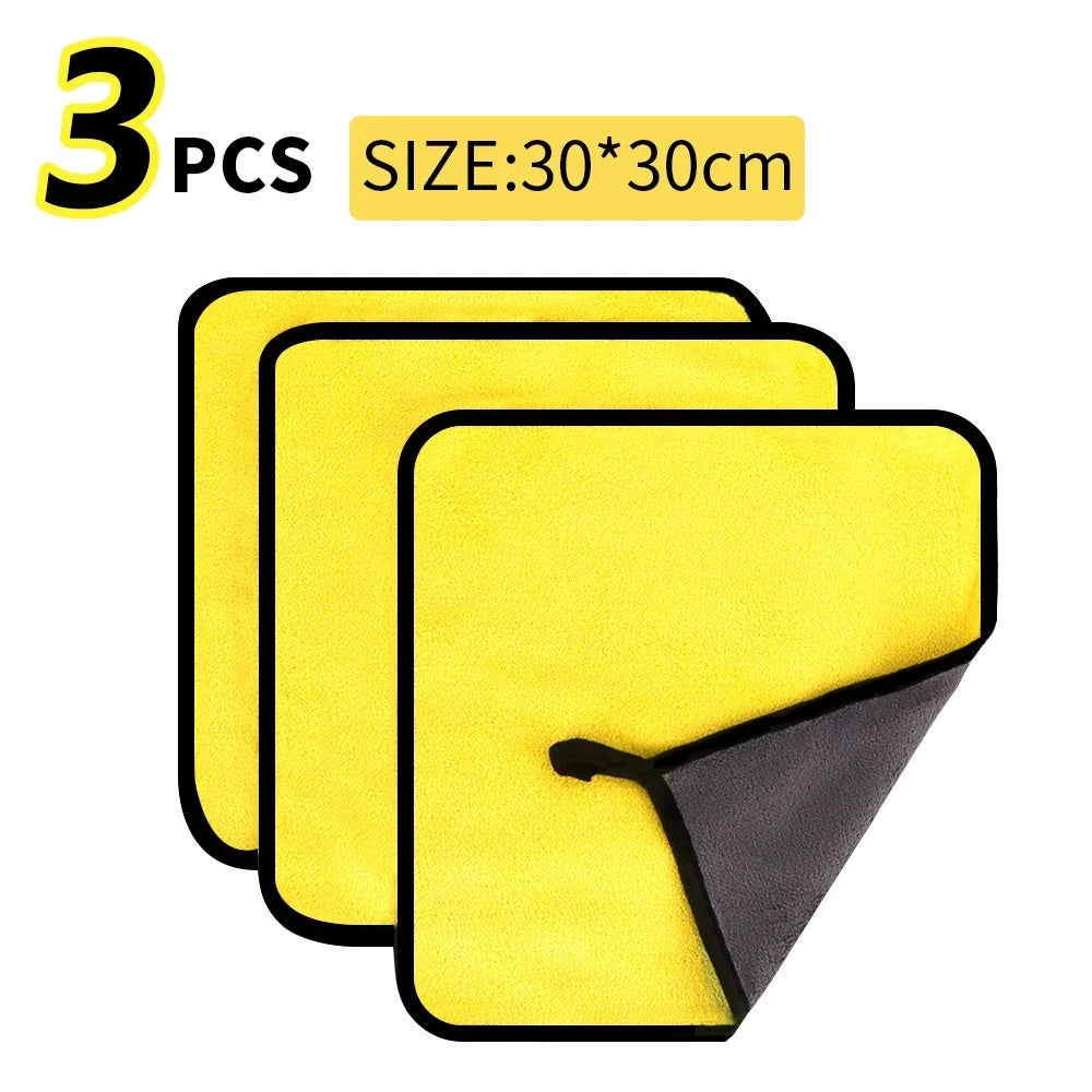 Microfiber Cleaning Cloths – Absorbent Kitchen & Car Towels Microfiber Cleaning Cloth Axl 30X30cm-3PC