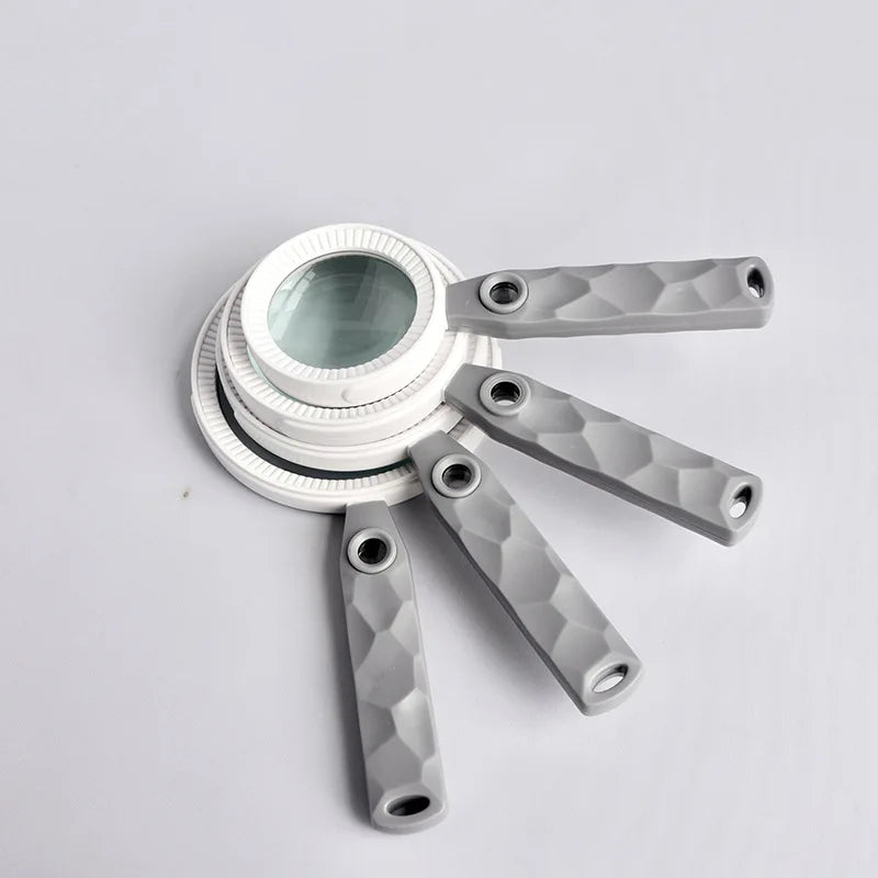 Handheld Massage Handle with Optional Magnifying Glass Massage Handle Axl