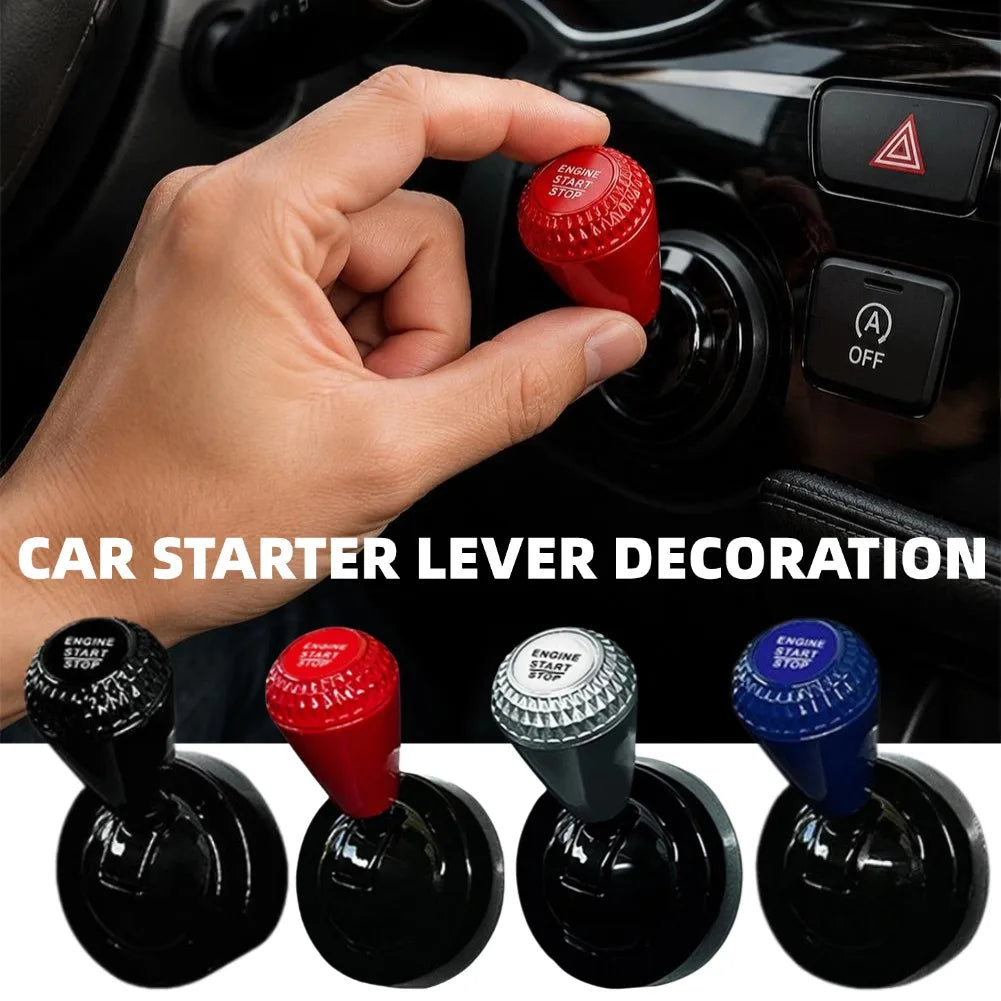 Aluminum Diamond Car Push Start Button Cover – 4 Colors Car Button Cover Axl