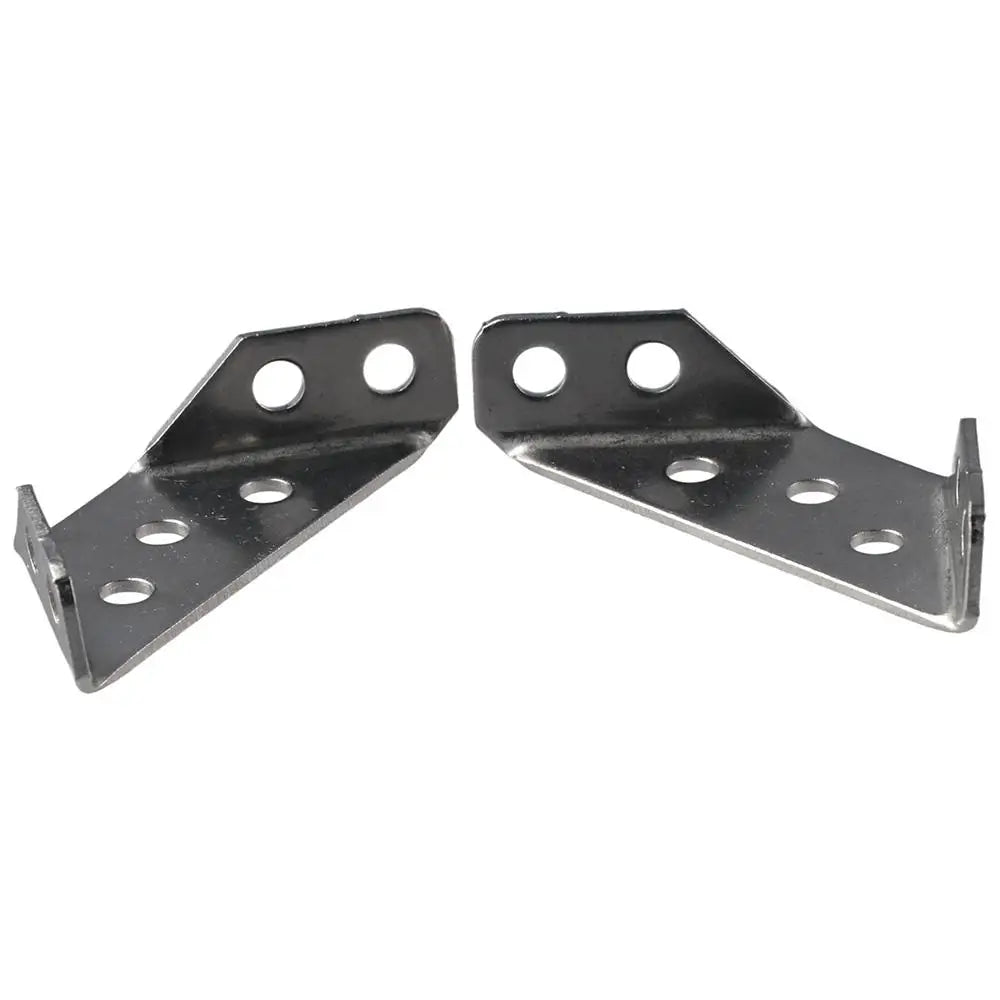 10-Pack Stainless Steel Trapezoid Angle Corner Brackets – Furniture Corner Angle Brackets Axl