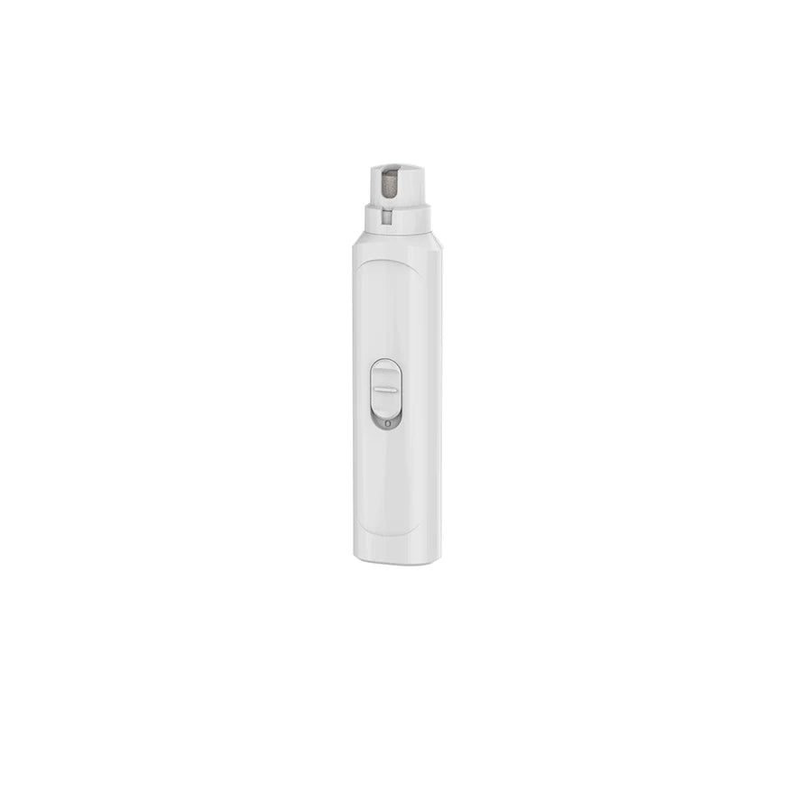 Electric Pet Nail Grinder for Cats & Dogs – Battery Powered Pet Nail Grinder Axl WHITE