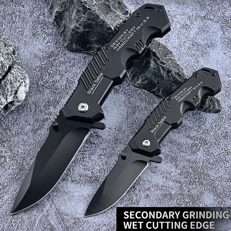 Stainless Steel Folding Pocket Knife – Portable Fruit Knife Folding Pocket Knife Axl