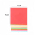 100 Sheets Square Origami Paper – Multi-Color DIY Craft Set Origami Paper Set Axl 15X15cm