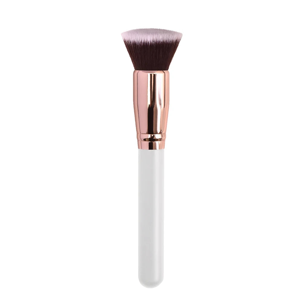 10-Pack Vegan Blush Contour Foundation Makeup Brushes Wholesale Makeup Brush Set Axl 07
