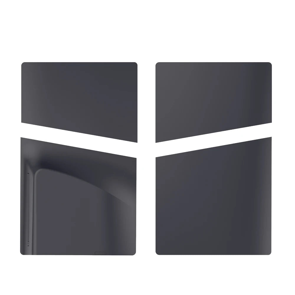 PS5 Pro Disc Version Black Faceplate ABS Replacement Cover Console Faceplate Cover Axl