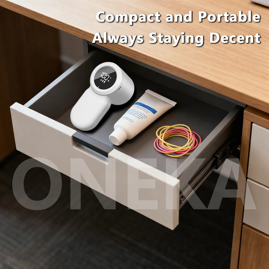 ONEKA Rechargeable Fabric Shaver & Lint Remover for Clothes Fabric Shaver Axl