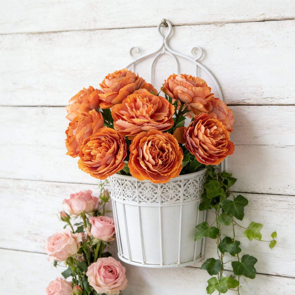 Silk Peony Artificial Flowers 5/10 Pcs – Wedding & Home Decor Artificial Flowers Axl