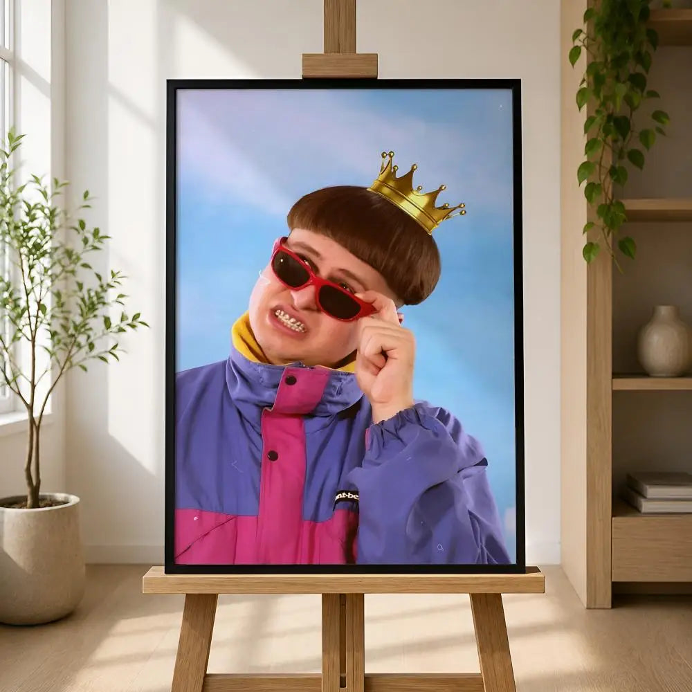 Oliver Tree Waterproof PVC Wall Poster – Peel & Stick HD Art Wall Art Poster Axl