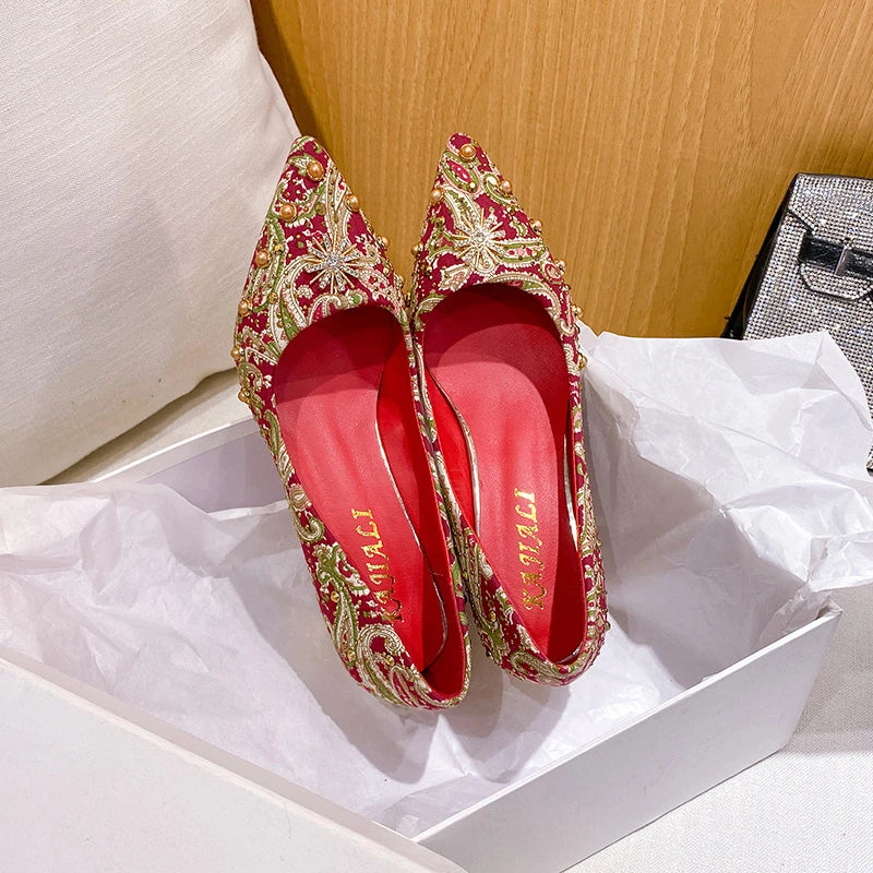Women's Pointed Toe High Heels – Luxury Wedding Party Pumps High Heel Pumps Axl